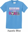 Kicking Breast Cancer is Our Goal Kids Shirt