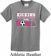 Kicking Breast Cancer is Our Goal Kids Shirt