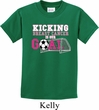 Kicking Breast Cancer is Our Goal Kids Shirt