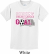Kicking Breast Cancer is Our Goal Kids Shirt