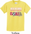Kicking Breast Cancer is Our Goal Kids Shirt