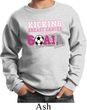 Kicking Breast Cancer is Our Goal Kids Sweat Shirt