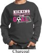 Kicking Breast Cancer is Our Goal Kids Sweat Shirt