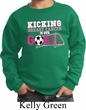 Kicking Breast Cancer is Our Goal Kids Sweat Shirt