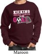Kicking Breast Cancer is Our Goal Kids Sweat Shirt