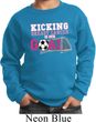 Kicking Breast Cancer is Our Goal Kids Sweat Shirt