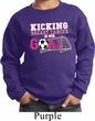 Kicking Breast Cancer is Our Goal Kids Sweat Shirt