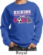 Kicking Breast Cancer is Our Goal Kids Sweat Shirt