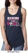 Kicking Breast Cancer is Our Goal Ladies Ideal Tank Top