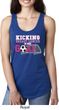Kicking Breast Cancer is Our Goal Ladies Ideal Tank Top