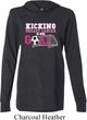 Kicking Breast Cancer is Our Goal Lightweight Hoodie Tee