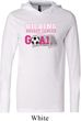 Kicking Breast Cancer is Our Goal Lightweight Hoodie Tee