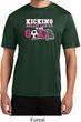 Kicking Breast Cancer is Our Goal Mens Moisture Wicking Shirt