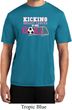 Kicking Breast Cancer is Our Goal Mens Moisture Wicking Shirt