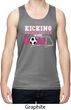 Kicking Breast Cancer is Our Goal Mens Moisture Wicking Tanktop