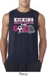 Kicking Breast Cancer is Our Goal Mens Sleeveless Shirt