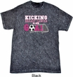 Kicking Breast Cancer is Our Goal Mineral Tie Dye Shirt