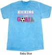 Kicking Breast Cancer is Our Goal Mineral Tie Dye Shirt