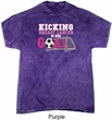 Kicking Breast Cancer is Our Goal Mineral Tie Dye Shirt