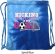 Kicking Breast Cancer is Our Goal Tie Dye Bag