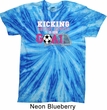 Kicking Breast Cancer is Our Goal Twist Tie Dye Shirt