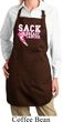 Kicking Breast Cancer Ladies Full Length Apron with Pockets