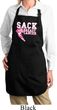Kicking Breast Cancer Ladies Full Length Apron with Pockets