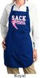 Kicking Breast Cancer Ladies Full Length Apron with Pockets