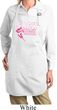 Kicking Breast Cancer Ladies Full Length Apron with Pockets