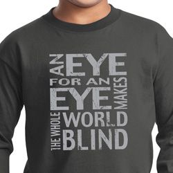 Kids An Eye for an Eye Youth Long Sleeve