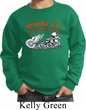 Kids Biker Sweatshirt Smoke Em Sweat Shirt