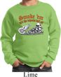 Kids Biker Sweatshirt Smoke Em Sweat Shirt