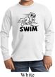 Kids Black Penguin Power Swim Youth Long Sleeve