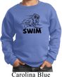 Kids Black Penguin Power Swim Youth Sweatshirt