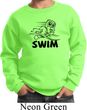 Kids Black Penguin Power Swim Youth Sweatshirt