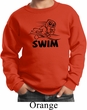 Kids Black Penguin Power Swim Youth Sweatshirt