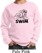 Kids Black Penguin Power Swim Youth Sweatshirt