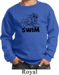 Kids Black Penguin Power Swim Youth Sweatshirt
