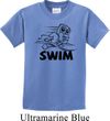 Kids Black Penguin Power Swim Youth T-shirt