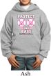 Kids Breast Cancer Awareness Hoodie Protect 2nd Base Hoody