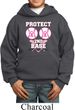 Kids Breast Cancer Awareness Hoodie Protect 2nd Base Hoody