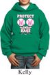 Kids Breast Cancer Awareness Hoodie Protect 2nd Base Hoody