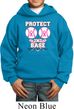 Kids Breast Cancer Awareness Hoodie Protect 2nd Base Hoody