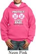 Kids Breast Cancer Awareness Hoodie Protect 2nd Base Hoody