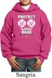Kids Breast Cancer Awareness Hoodie Protect 2nd Base Hoody