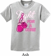 Kids Breast Cancer Awareness Shirt Fight For a Cure Tee T-Shirt