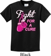 Kids Breast Cancer Awareness Shirt Fight For a Cure Tee T-Shirt