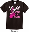 Kids Breast Cancer Awareness Shirt Fight For a Cure Tee T-Shirt