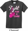 Kids Breast Cancer Awareness Shirt Fight For a Cure Tee T-Shirt