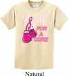 Kids Breast Cancer Awareness Shirt Fight For a Cure Tee T-Shirt